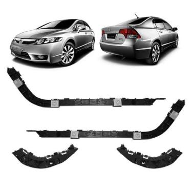 Imagem de Kit Guia de para-choque Honda New Civic 2008/2012 - Engekar