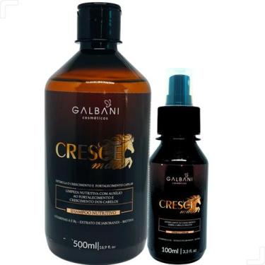 Imagem de Kit Tônico Antiqueda Crescimento - Shampoo Nutritivo Limpeza - Galbani