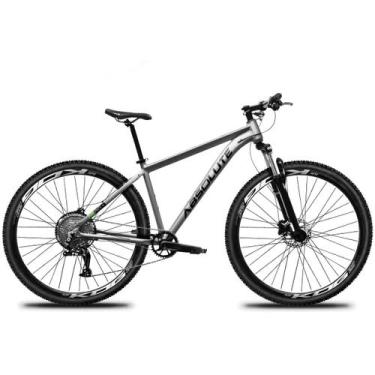 Imagem de Bicicleta Absolute Nero 5 12 Marchas Com Freios Hidráulicos, Cinza, 17