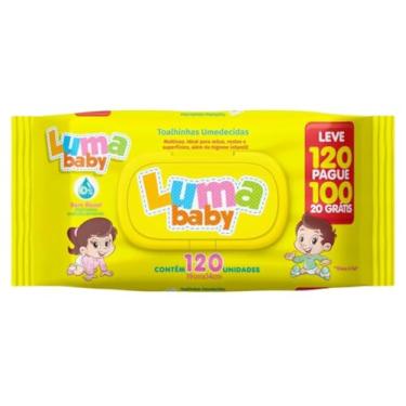 Imagem de Lenço Umedecido Infantil Luma Baby L120P100
