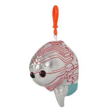 Imagem de GIANT MICROBES Chaveiro de pelúcia AI Brain, presente para estudante de medicina, presente de neurociência, presentes STEM, inteligência artificial, engenharia de IA. ciência STEM, pingentes de bolsa