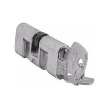 Imagem de Cilindro Miolo Para Fechadura 3F Reposição Cromado