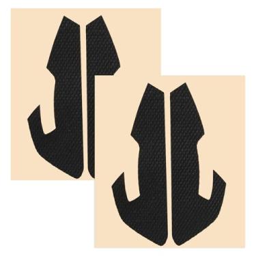 Imagem de Briny River 2 pares de fitas adesivas compatíveis com Razer Viper, compatível com mouse para jogos Viper Ultimates, preto