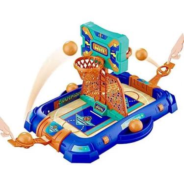 Imagem de Brinquedo Jogo de Basquete de Mesa Infantil 2 Jogadores - Marca