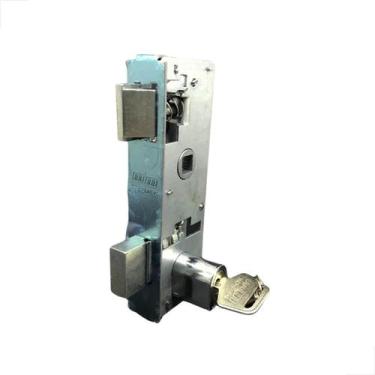 Imagem de Miolo Para Fechadura MV1520Ta Para Porta De Vidro Cromado - Fast Vidro