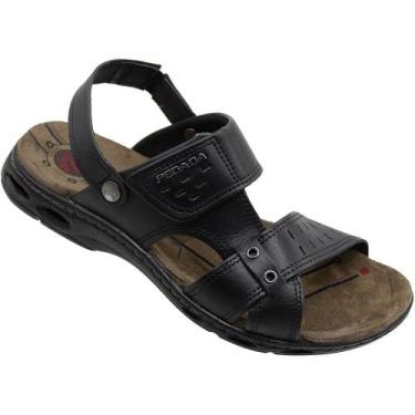 Imagem de Sandália Masculina Pegada Tira Versátil Amortech Trekking, Preto, 40