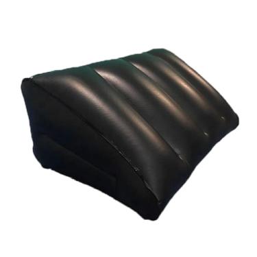 Imagem de Baoblaze Travesseiro inflável em cunha sob o joelho, almofada inflável multifuncional para elevação de pernas, para cama, escritório, casa, leitura e viagem