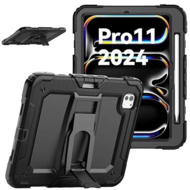 Imagem de Capa Robusta Compatível Para iPad Pro 11 Polegadas M4 2024 A2837/A2836/ A2836/ A3006