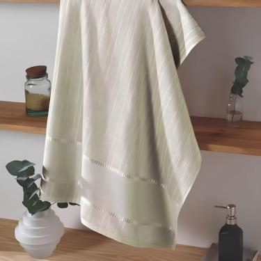 Imagem de Toalhas de Banho Bella Dohler para Bordado Cruz (1, 12445 - Bege Claro, 70cm X 140cm)