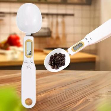 Imagem de Colher Digital Eletrônica Portátil Para Medir Café Temperos