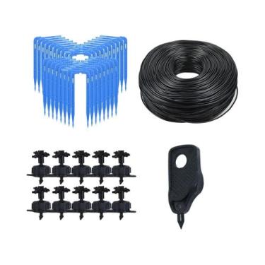 Imagem de Sistema De Irrigação Automática Por Gotejamento Para Plantas Em Vasos,