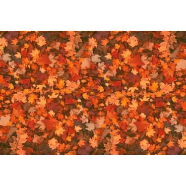 Imagem de Painel de Lona Folhas Secas de Outono - Fabrika de Festa, 150x100cm