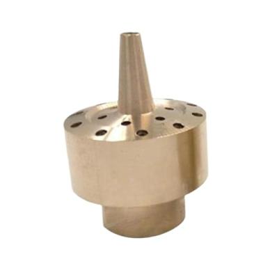 Imagem de Ｂｅｓｇａ Bico de Latão Substitui Belo Aspersor de Jardim Resistente à Ferrugem para Piscinas, Varandas Decorativas E Diversões, Dn20, Tamanho real