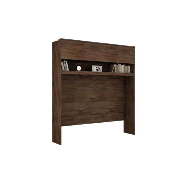 Imagem de Módulo Armário Ponte Aéreo Casal Gold Bari C/ 1 Porta Canela - Novo Horizonte