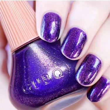 Imagem de Wimocasy Esmalte de unhas de secagem rápida, 12 ml, brilho holográfico, esmalte, esmalte, para arte de unhas, #38