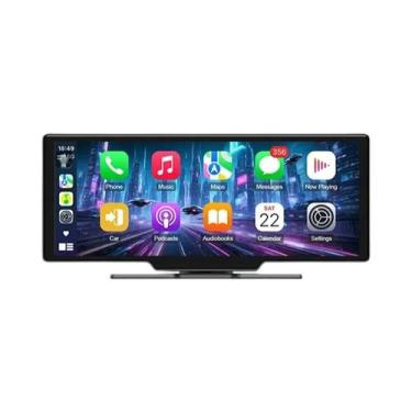 Imagem de Câmera Veicular 10.26 Polegadas 4K Com CarPlay Sem Fio, Android Auto, 