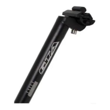 Imagem de 2X Canote Selim Banco Bike Alumínio 27.2Mm X 350Mm Preto