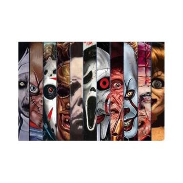 Imagem de Personagens Clássicos De Filmes De Terror DIY Pintura Com Diamantes Ar