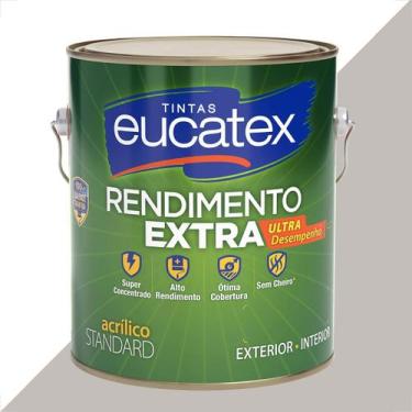 Imagem de Tinta latex eucatex rendimento extra cromium 3600ml