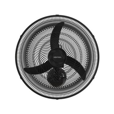 Imagem de Ventilador de Parede Ventisol Oscilante NEW 50CM Preto 127V, 110V