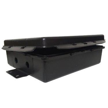 Imagem de Caixa Hermetica Multitoc Preta Vedada 20x25x8 Completa