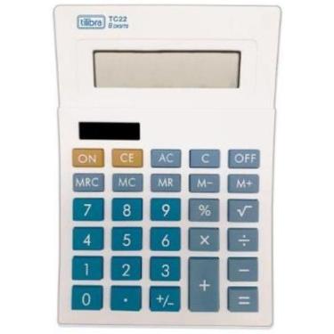 Imagem de Calculadora De Mesa - Tilibra - Branca Tc22