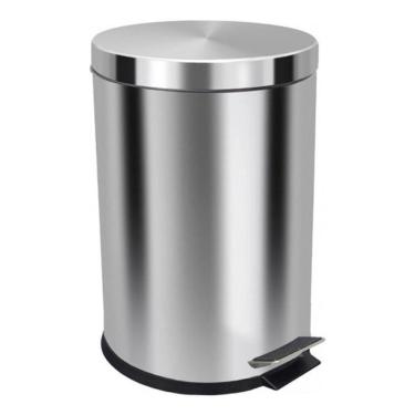 Imagem de Lixeira Em Aço Inox 30 Litros Com Pedal E Cesto Removível