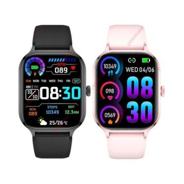 Imagem de Relógio Inteligente Bluetooth Masculino Série 9 Música Chamadas Monito