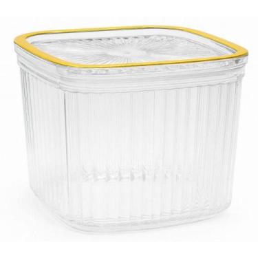 Imagem de Pote Hermético para Alimentos Quadrado 500ml - Quanhe