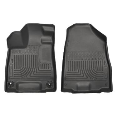Imagem de Husky Liners 18401 serve para Acura MDX Weatherbeater 2014-19 Tapetes dianteiros, preto