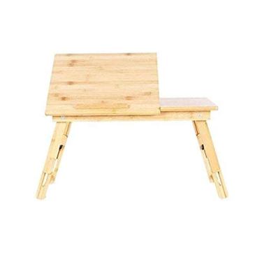 Imagem de Mesa dobrável levantável, mesas de jardim, mesa de jantar, suporte para laptop, mesa dobrável, altura ajustável, bandeja de cama para laptop