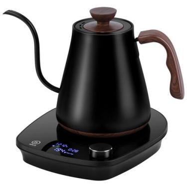 Imagem de Chaleira elétrica YDDZZM Gooseneck 0.9L 1000W com controle de temperat