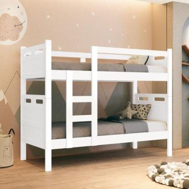 Imagem de Beliche Jaspe Premium 2 em 1 Proteção Resistente e Moderna - GD Móveis