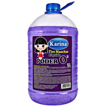Imagem de Tira Manchas Líquido Galão 5L Karina Poder O2