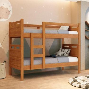 Imagem de Beliche Jaspe Premium 2 em 1 Proteção Resistente e Moderna - GD Móveis