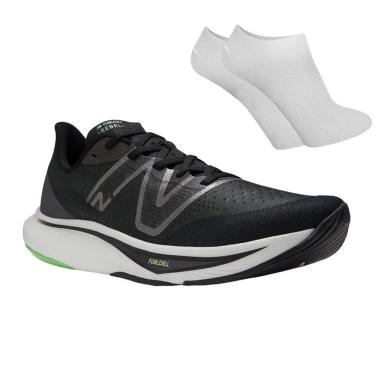 Imagem de Kit Tênis New Balance Rebel V3 Masculino + Par de Meia