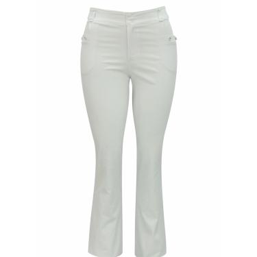 Imagem de Calça Pau a Pique Sarja Branco