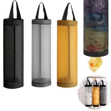 Imagem de Organizador de Sacolas Plastico Cozinha Parede Dispenser Puxa Sacos Prático (Aleatorio Com Gancho,1 Peça)