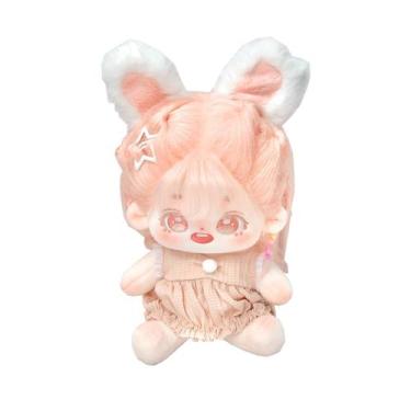 Imagem de Boneca de pelúcia CALEMBOU 20 cm com esqueleto com roupas Bonny