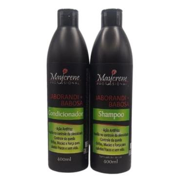Imagem de Kit Capilar Maycrene Jaborandi + Babosa Ação Antifrizz e Controle da Oleosidade Shampoo Condicionador