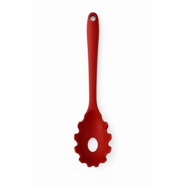 Imagem de Pegador de Massa Silicone Vermelho Vista Home