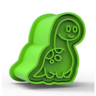 Imagem de Ejetor Modelador Doces DINOSSAURO Brigadeiros Docinhos Massa Biscuit B