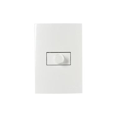 Imagem de Variador Luz/Velocidade Margirius Sleek Com Placa 4X2 Branca