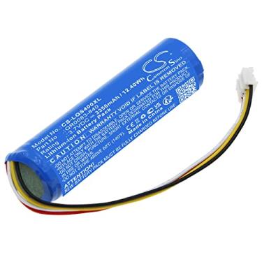 Imagem de 3350mAh Sistema de alarme Bateria de substituição,Compatível com IQ Panel 4,IQ Panel 4 PowerG,IQP4001,IQP4002,IQP4002BLK,IQP4003,IQP4003BLK,IQP4004,IQP4004BLK,IQP4005,IQP4005BLK,IQP4006,IQP4006BLK