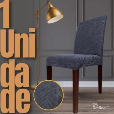 Imagem de Capa de Cadeira Linha Premium Cancún - Cinza - OK Darling