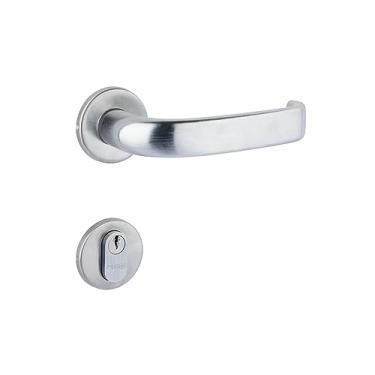 Imagem de Cj Fechadura 6236 Zamak Externa ST2 55 Ros 323 Cromado Lixado