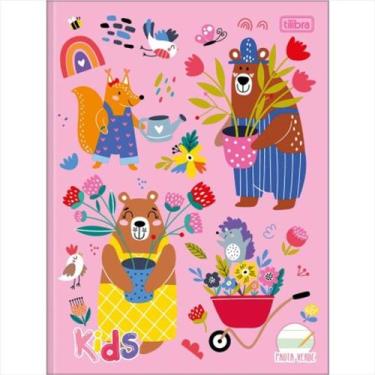 Imagem de Caderno de caligrafia Tilibra kids pauta verde 40 folhas