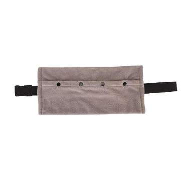 Imagem de QANYEGN Transportador de estilingue para animais pequenos, corais macios, lagartos de lã, estilingue de viagem, alça ajustável, arnês de dragão barbudo para animais de estimação pe (Cinza)