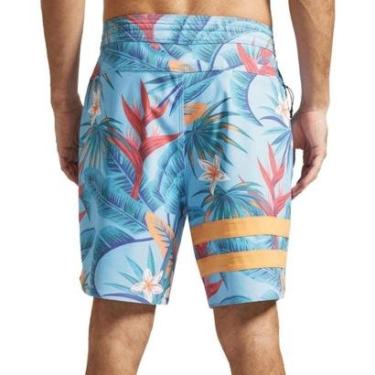 Imagem de Bermuda Água Hurley Phantom Block Party 18" Azul-Masculino