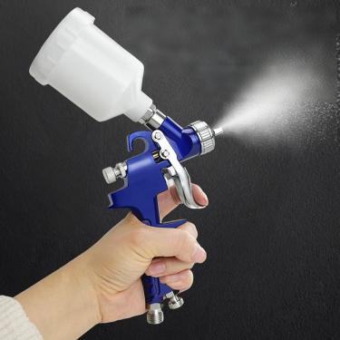 Imagem de Mini pistola de pulverização H2000 HVLP Aerógrafo pneumático de alta névoa